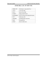 NOI DUNG HOAN CHINH LUẬN VĂN KIỂM TOÁN KHOẢN MỤC DOANH THU  BÁN HÀNG VÀ CUNG CẤP DỊCH VỤ TRONG KIỂM TOÁN BÁO CÁO TÀI CHÍNH THEO CHƯƠNG TRÌNH KIỂM TOÁN MẪU VACPA