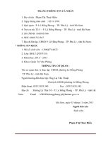 NÂNG CAO CHẤT LƯỢNG KỸ NĂNG GIAO TIẾP, TIẾP DÂN CỦA CÁN BỘ CÔNG CHỨC UBND phường Lê Hồng Phong