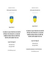 Tác động của quản trị vốn luân chuyển đến khả năng sinh lợi của các doanh nghiệp ngành bất động sản trên thị trường chứng khoán Việt Nam