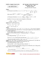 Đề thi học sinh giỏi cấp huyện môn Toán lớp 9 phòng GD&ĐT Thạch Hà, Hà Tĩnh năm 2016 - 2017