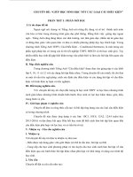 Chuyên đề cho giáo viên giúp học sinh học tốt câu điều kiện