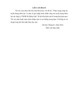 Tiểu luận khoa học: Thực trạng công tác tuyển dụng nhân lực và một số giải pháp hoàn thiện công tác tuyển dụng nhân lực tại công ty TNHH sứ đông lâm