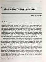 tiếng nùng ở lạng sơn