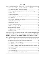 THỰC TRẠNG NÂNG CAO CHẤT LƯỢNG ĐỘI NGŨ CÁN BỘ, CÔNG CHỨC TRONG CẢI CÁC HÀNH CHÍNH NHÀ NƯỚC TRÊN ĐỊA BÀN TỈNH HÀ GIANG TRONG NHỮNG NĂM QUA VÀ NHỮNG KẾT QUẢ ĐẠT ĐƯỢC