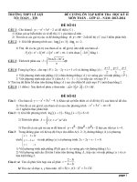 Đề cương ôn tập mon toán lớp 12  (42) 
