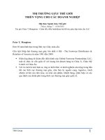 Phân tích thị trường giày việt nam  triển vọng cho các DN