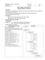 Giáo án tin học lớp 8 tuan 06 tiet 12 (bai tap ve tap tin va thu muc) 