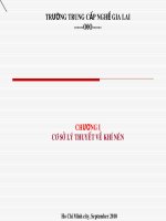 Bài Giảng Cơ Sở Lý Thuyết Về Khí Nén