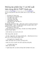 Những tác phẩm lớp 11 có thể xuất hiện trong đề thi THPT quốc gia 