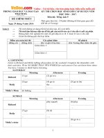 Đề thi HSG Tiếng Anh lớp 9 huyện Thạch Hà, Hà Tĩnh năm học 2016 - 2017