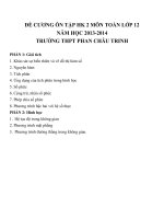 Đề cương ôn tập mon toán lớp 12  (15) 