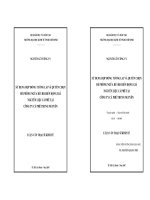 Sử dụng hợp đồng tương lai và quyền chọn đề phòng ngừa rủi ro biến động giá nguyên liệu cà phê tại Công ty cà phê Trung Nguyên