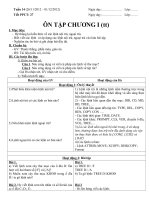 Giáo án tin học lớp 8 tuan 14 tiet 27 (on tap chuong i) (tt) 