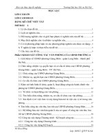 Xây dựng văn hoá công sở của các cán bộ công chức tại UBND phường Giang Biên  quận Long Biên  TP. Hà Nội