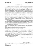 Đồ án báo cáo thực tập ngành Tài Chính Ngân Hàng