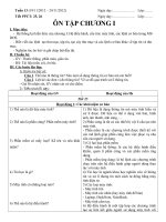 Giáo án tin học lớp 8 tuần 13 tiết 25, 26 (ông tập chương 1)