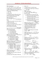 Đề kiểm tra học kì 1 không phân ban môn toán số 3 