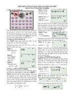 Kỹ năng làm trắc nghiệm với bài toán cực trị hàm số