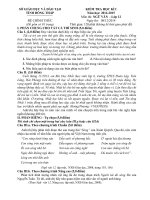 Đề kiểm tra học kì 1 môn ngữ văn lớp 12 năm học 2014   2015 trường THPT châu thành 1, đồng tháp có đáp án 