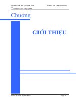 Nghiên cứu quy trình sản xuất sữa chua bổ sung nghệ 