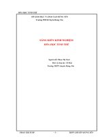 Skkn sáng kiến kinh nghiệm hóa học tinh thể