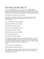 Đọc thêm về hàn mặc tử 