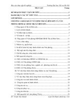 Báo cáo thực tập: Cải cách hành chính ở bỉm sơn thanh hóa