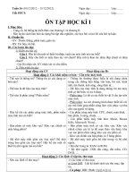 Giáo án tin học lớp 8 uan 16 (on tap HKI) 