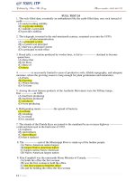 Đề toefl Trần Thế Long  Đáp án cụ thể  Full test 24 (key)