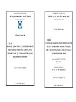 Sự hài lòng của người dân đối với dịch vụ hành chính công khi ứng dụng tiêu chuẩn ISO