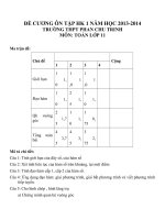 Đề cương ôn tập môn toán lớp 11 (48) 