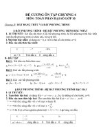 Đề cương ôn tập môn toán lớp 10 (51) 