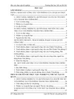 Báo cáo thực tập thư ký tại văn phòng thanh tra chính phủ