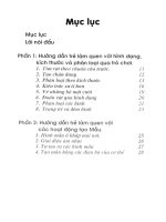 TUYỂN TẬP CÁC TRÒ CHƠI CHO TRẺ MẪU GIÁO