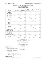 Đề cương ôn tập môn toán lớp 11 (6) 