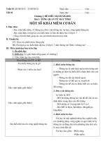 Giáo án tin học lớp 8 tuan 01 tiet 01 (mot so khai niem co ban) 