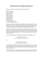 Bài văn mẫu lớp 10   phân tích bài ca dao khăn thuơng nhớ ai   những bài văn mẫu hay lớp 10 