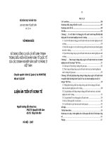 Sử dụng công cụ giá cả để cạnh tranh trong điều kiện hội nhập Kinh tế quốc tế của các doanh nghiệp sản xuất xi măng ở Việt Nam