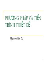 Phương Pháp Và Tiến Trình Thiết Kế Cơ Khí