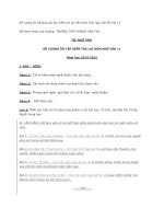 Đề cương ôn hè giúp các em kiểm tra lại kiến thức môn ngữ văn lên lớp 12 