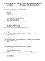 đề minh họa thi THPT QG môn giáo dục công dân 2017