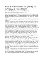 Hình ảnh đôi bàn tay tnú rừng xà nu nguyễn trung thành 