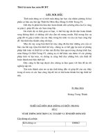 Vẽ hệ thống bôi trơn các te khô và tính bền bơm dầu