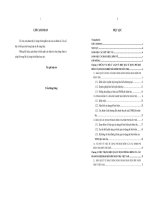 THỰC TRẠNG HIỆU QUẢ SỬ DỤNG PHÍ BẢO HIỂM CỦA CÁC DOANH NGHIỆP BẢO HIỂM PHI NHÂN THỌ VIỆT NAM