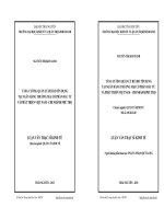 Tăng cường quản lý rủi ro tín dụng tại Ngân hàng Thương mại Cổ phần Đầu tư và Phát triển Việt Nam chi nhánh Phú Thọ