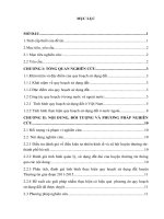 Đánh giá kết quả thực hiện phương án quy hoạch sử dụng đất đến năm 2020,kế hoạch sử dụng đất 5 năm kì đầu (20112015) huyện Thường TínThành Phố Hà Nội