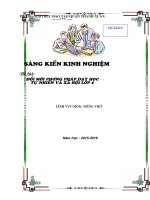 SKKN  doi moi phuong phap day hoc mon tu nhien va xa hoi lop 2 