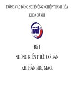 Những Kiến Thức Cơ Bản Khi Hàn Mig, Mag