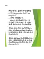 Phần 2  cấu tạo và nguyên lý làm việc hệ thống nhiên liệu động cơ phun xăng điều khiển theo chương trình TCCS ( toyota computer control system )