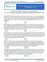 ThiOnline PPGiaiBaiToanH NO3 taokhih2 de1 